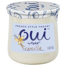 oui yogurt vanilla french style