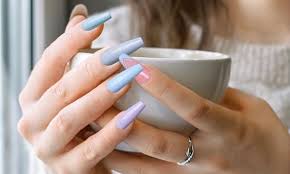 The Paint Chip Nails Trend Is Perfect