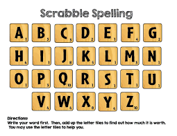Letter Tile Spelling Word Work Station Spelling Words