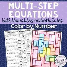 multi step equations how many solutions
