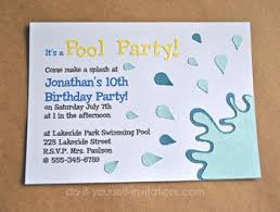 Check spelling or type a new query. Make Pool Party Invitations Diy And Printable Template