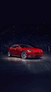 Tesla Model 3 Electric Car Red ...