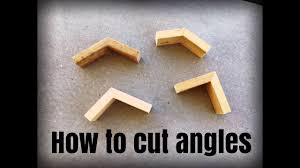 cut angles for baseboard