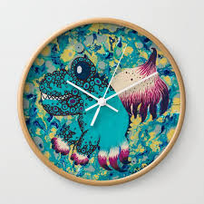 Rex Dino In The Kitchen Wall Clock
