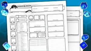 the 10 best dnd character sheets for