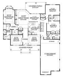 Floor Plan Rustic House Plans Ranch