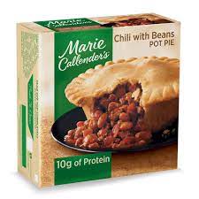 chili with beans pot pie