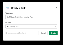 How To Use Teamgantts Slack Integration Teamgantt