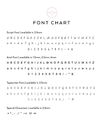 Font Size Chart Made By Mary