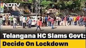 A decision to this effect was taken at the the state cabinet meeting chaired by chief minister k. Telangana High Court S 48 Hour Ultimatum To State To Decide On Lockdown Youtube
