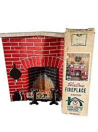 Faux Cardboard Santas Fireplace