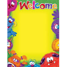 Details About Welcome Blank Furry Friends Learning Chart Trend Enterprises Inc T 38431