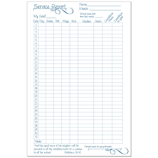 Return Visit And Service Record Book Service Record Notepad Extra Refill