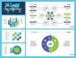 Business Presentation Page Design Set Can Be Used For Annual
