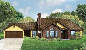 One Story 5 Bedroom Country House Plan