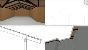 exposed roof rafters w t g ceiling