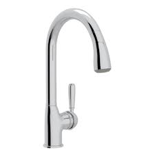 rohl classic single handle pull down