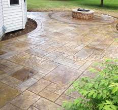 Patio Companies Stamped Concrete Sealed
