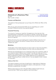 014 Business Plan Buisness Proposal Template Sample Pdf