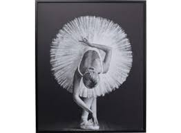 framed picture passion of ballet wall