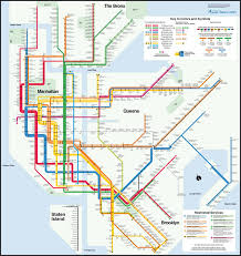 a schematic or a geographic subway map