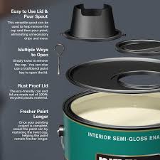 Behr Premium Plus 1 Gal Bxc 34 Mineral Yellow Semi Gloss Enamel Low Odor Interior Paint Primer