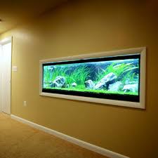 Built Ins With Tv And Fish Tank