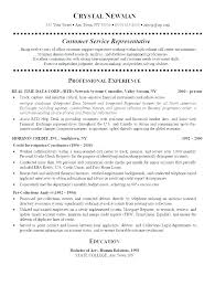 Resume Examples For Customer Service Jobs Vbhotels Co