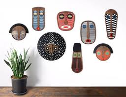 Wooden Masks And Wall Decor Inspired