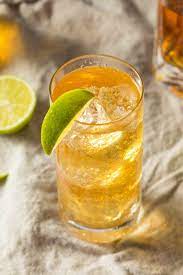 bourbon and ginger ale tail