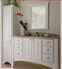 ideas for new vanity and linen cabinet