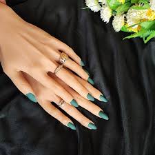sacramento green matte nails make my