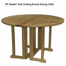 A modern circular teak garden table, on. 5 Feet Teak Round Folding Outdoor Dining Table Mardel Teak Patio Furniture Teak Outdoor Furniture Teak Garden Furniture