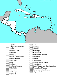 Cuba map coloring page source : Geography For Kids Central America And The Caribbean