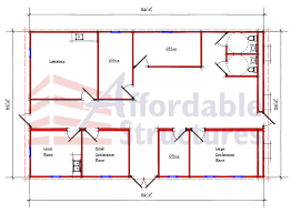 Commercial Building Floor Plan 624 35561