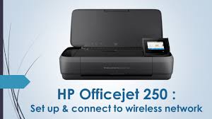 2.3.1 hp eprint software for network and wireless connected printers. Hp Officejet 250 Printer Setup Connect To Wireless Network Youtube