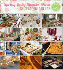 Get ideas for a beautiful brunch table buffet for entertaining at home. Spring Baby Shower Menu Ideas Definitely Delish Doable