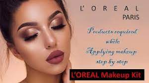 l oreal paris makeup kit step by step