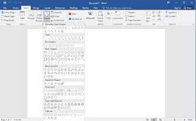 creating a map using ms word