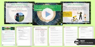 Aqa Energy Lesson 2 Changes In Energy