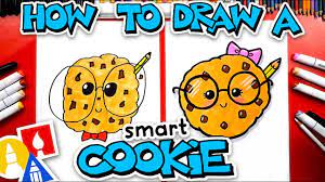 how to draw a smart cookie you