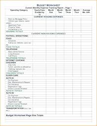 Spending Template Monthly Home Expenses Spreadsheet Gallery