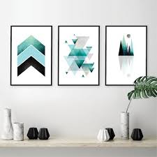 turquoise teal teal wall art