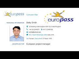 (openoffice is availabe as a free download: Easy How To Create A Europass Cv Scienceroot Youtube