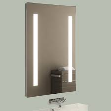 Shop Led Lighted Bathroom Makeup Mirror With Defogger Sensor Touch Switch Best Sale