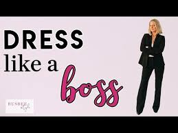 tips to dress like a boss you