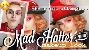 mad hatter makeup look for halloween