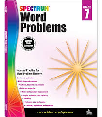 Spectrum 7th Grade Math Word Problems