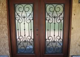 Decorative Wrought Iron Entry Doors
