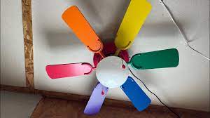 rainbow hugger ceiling fan